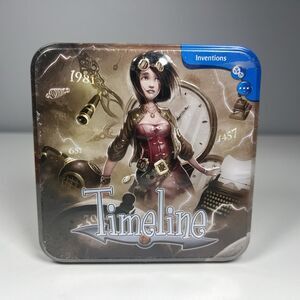 Timeline INVENTIONS Card Game Asmodee Brand New And Sealed!